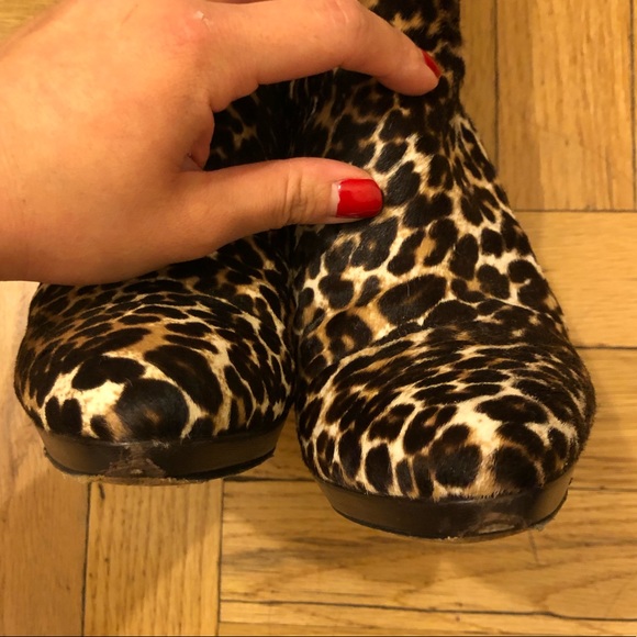 Jimmy Choo leopard calf skin booties! - Picture 4 of 8